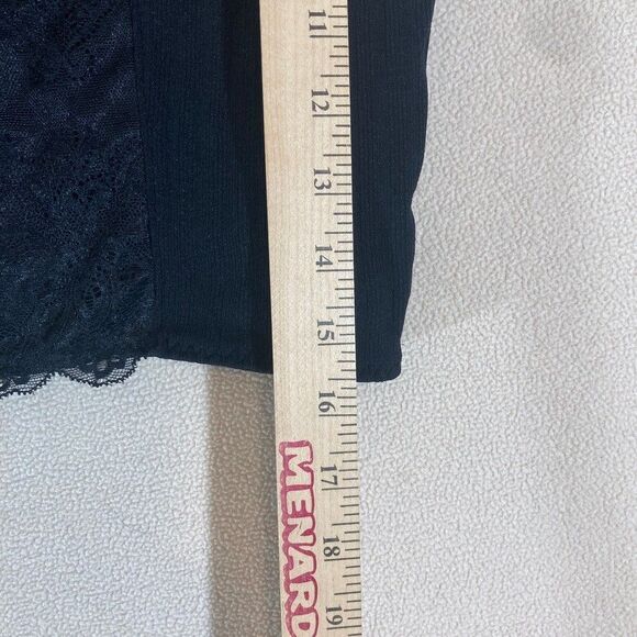 Buckle BKE Essentials Bralette Medium Black Lace Lightweight Strappy T‎ Back Bra - Picture 3 of 7